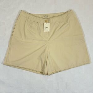 J Jill 100% Cotton Womens 8 Shorts 7” inseam Midrise Made in India